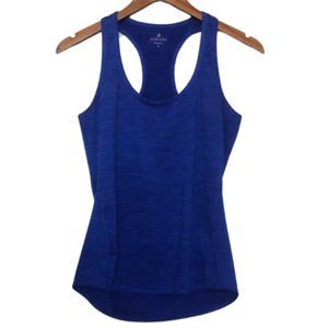 Athleta Blue Racerback Lightweight Tank Top